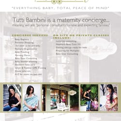 Tutti Bambini - Some of our many service for new and expecting families