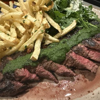 SOCIAL BIRD - Brandt Beef Prime Hanger Steak Frites - Gastropubs Near Me - Lafayette, California