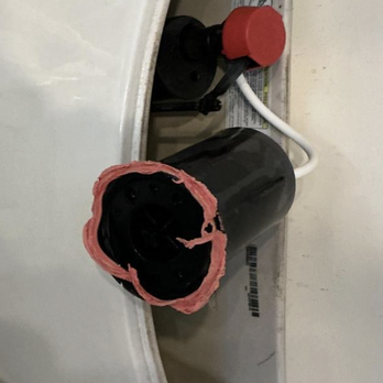 HighEnd - Very bad gasket inside toilet tank - Plumbing Near Me