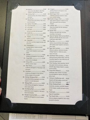 Menu photo 2 Top Sushi - St Louis St. Louis, MO Menu photo 2 Top Sushi - St Louis St. Louis, MO