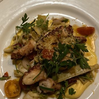 Herb & Sea - Octopus and Artichoke small plate - Seafood Near Me - Encinitas, California Herb & Sea - Octopus and Artichoke small plate - Seafood Near Me - Encinitas, California