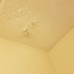 Nothing like a hot shower to get that paint a peeling. Nothing like a hot shower to get that paint a peeling.