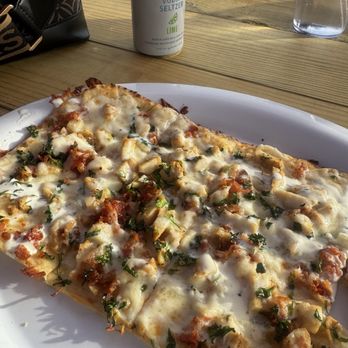 Rudino's Rooftop - Chicken Bacon Ranch Flatbread - Sports Bars Near Me - Raleigh, North Carolina Rudino's Rooftop - Chicken Bacon Ranch Flatbread - Sports Bars Near Me - Raleigh, North Carolina
