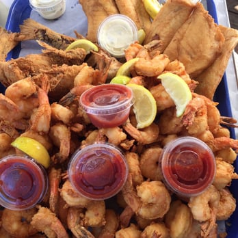 Safe Harbor Seafood - So we have here shrimp, basa fish (white meaty fish)...& one other I can't recall. - Seafood Near Me - Jacksonville, Florida