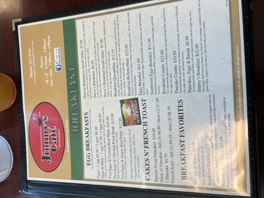 Menu photo 8 Jimmy's Cafe On Jefferson Albuquerque, NM Menu photo 8 Jimmy's Cafe On Jefferson Albuquerque, NM