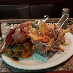Happy hour burger special