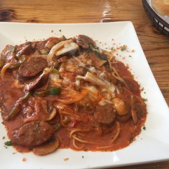 Venecia - Sausage Pizzola - Italian Near Me - Farmersville, Texas Venecia - Sausage Pizzola - Italian Near Me - Farmersville, Texas