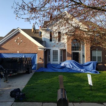 TDS Restoration - Full roof replacement in Carmel with Owens Corning Duration Shingles completely paid for through insurance claim. - Roofing Near Me - Anderson, Indiana
