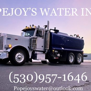 Popejoy's Water & Trucking - Water Delivery Near Me - Placerville, California Popejoy's Water & Trucking - Water Delivery Near Me - Placerville, California