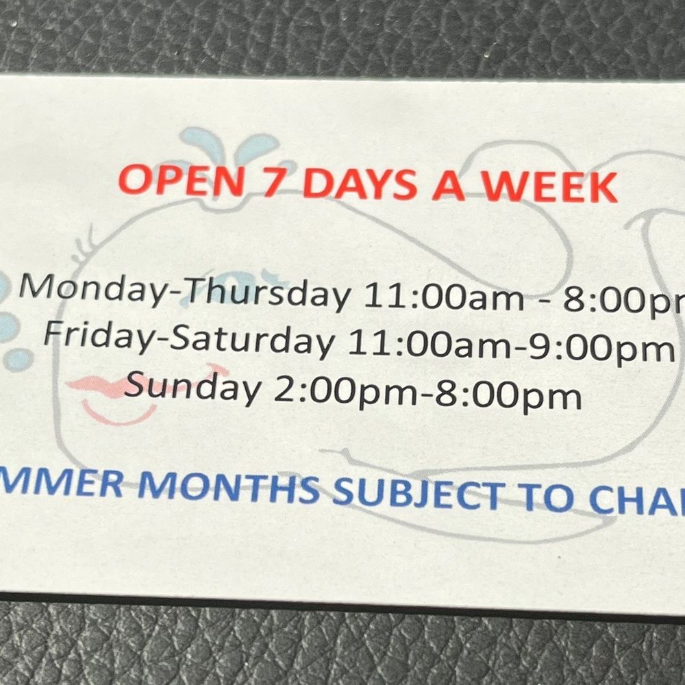 Lena's Seafood - Back of business card - Seafood Near Me - Silver Springs, Florida
