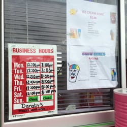 Shaved Ice Mangonadas - Business hours