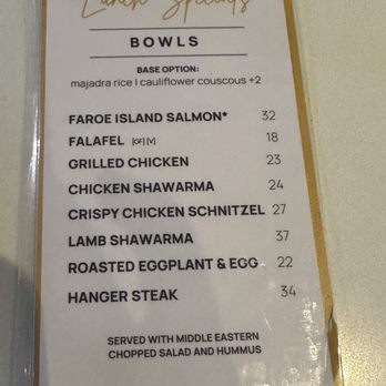 Motek Brickell - Lunch specials - Mediterranean Near Me - Miami, Florida