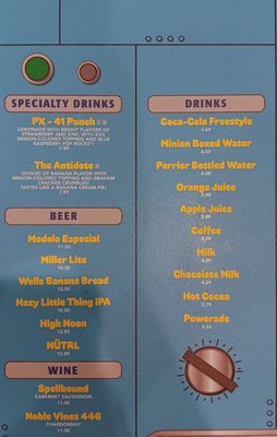 Menu photo 3 Illumination’s Minion Cafe Orlando, FL