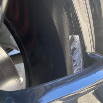 Tires Direct - Nicked the paint on lip of the wheel and barrel of the wheel. - Auto Repair Near Me - Vallejo, California
