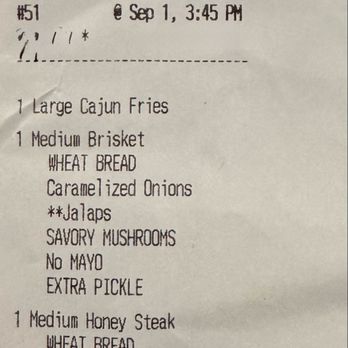 Firehouse Subs Belle Fleur Center - Pick up receipt - ready at the promised time - Sandwiches Near Me - Bellflower, California Firehouse Subs Belle Fleur Center - Pick up receipt - ready at the promised time - Sandwiches Near Me - Bellflower, California