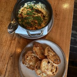 Dungeness crab & corn dip
