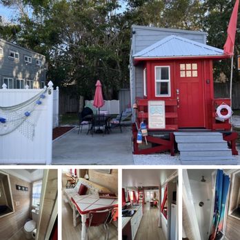 Tiny House Siesta - Red Lifeguard Tiny House - Vacation Rentals Near Me - Sarasota, Florida Tiny House Siesta - Red Lifeguard Tiny House - Vacation Rentals Near Me - Sarasota, Florida