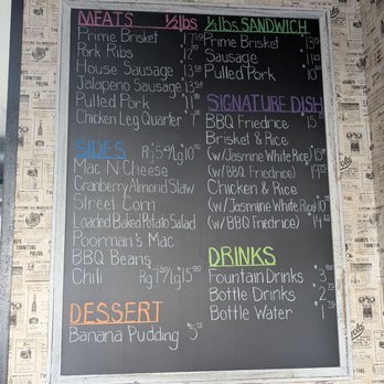 Brisket & Rice - Menu - Barbeque Near Me - Houston, Texas Brisket & Rice - Menu - Barbeque Near Me - Houston, Texas