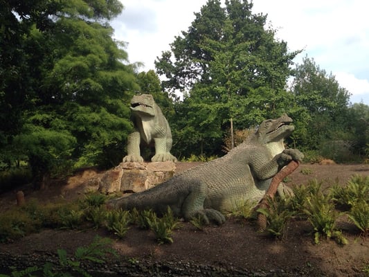 Crystal Palace Dinosaurs by null