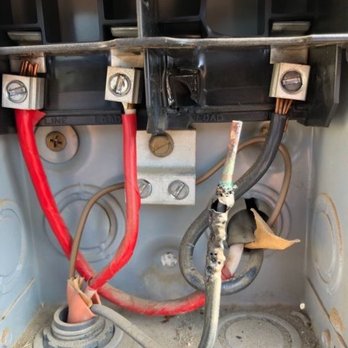 Turner Heating & Air Conditioning - Shorted out disconnect and loose wire. - Heating & Air Conditioning/HVAC Near Me