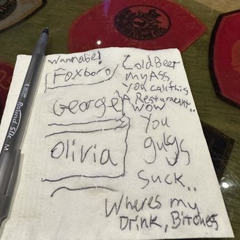 Foxboro Sports Tavern - I thought this was American Pride, shameful. - New American Near Me - Naples, Florida Foxboro Sports Tavern - I thought this was American Pride, shameful. - New American Near Me - Naples, Florida