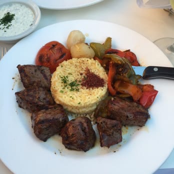Cafe Santorini - Lamb souvlaki - Italian Near Me - Pasadena, California Cafe Santorini - Lamb souvlaki - Italian Near Me - Pasadena, California