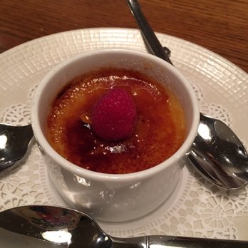 Vaudeville - Butterscotch creme brûlée : yes! - New American Near Me - Fredericksburg, Texas