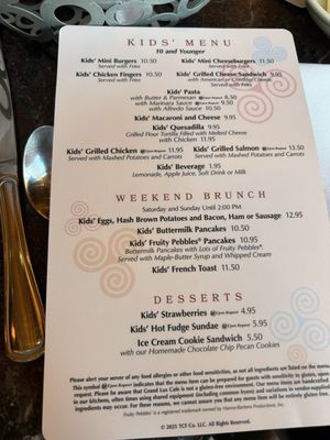 Menu photo 8 Grand Lux Cafe Paramus, NJ