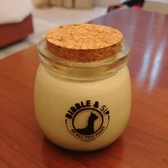 Bibble & Sip - Matcha Penna Cotta - Coffee & Tea Near Me - New York, New York Bibble & Sip - Matcha Penna Cotta - Coffee & Tea Near Me - New York, New York