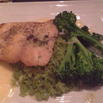 Marisol - Halibut, green rice and veggies - Seafood Near Me - Pismo Beach, California Marisol - Halibut, green rice and veggies - Seafood Near Me - Pismo Beach, California