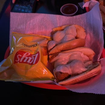 The Hideaway Bar - Meatball parmesan sandwich - Dive Bars Near Me - Orlando, Florida