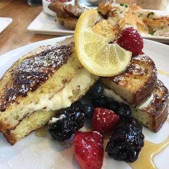 Seasons Restaurant - Yummy lemon ricotta French toast. And smashed herb potatoes and hashbrown - New American Near Me - Carlsbad, California Seasons Restaurant - Yummy lemon ricotta French toast. And smashed herb potatoes and hashbrown - New American Near Me - Carlsbad, California