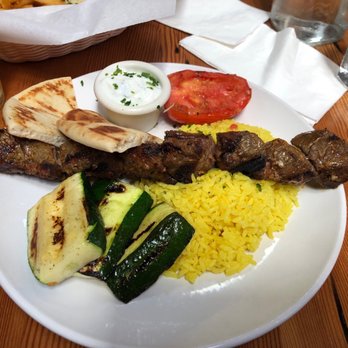Troy - Beef Souvlaki Platter - Greek Near Me - Alameda, California Troy - Beef Souvlaki Platter - Greek Near Me - Alameda, California