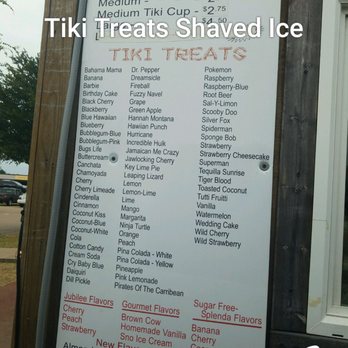 Tiki Treats Shaved Ice - Shaved Ice Near Me - Burleson, Texas Tiki Treats Shaved Ice - Shaved Ice Near Me - Burleson, Texas
