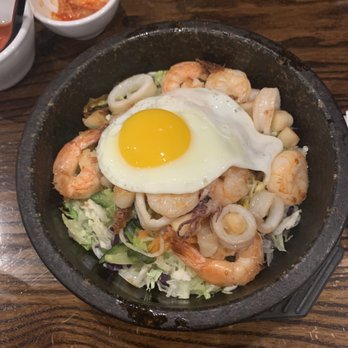 K Peppers - Seafood Bulgogi Bibimbap - Asian Fusion Near Me - Madison, Wisconsin