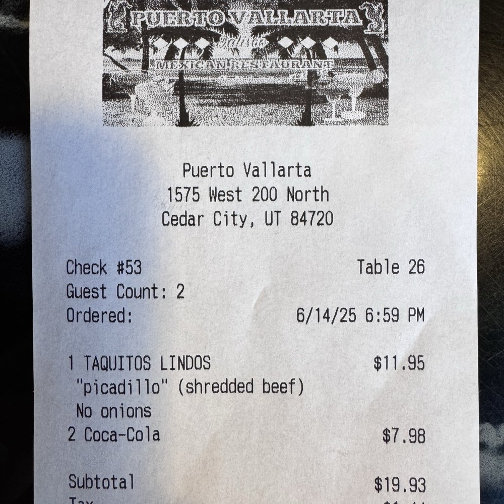 Puerto Vallarta Jalisco - I was charged $8 for just one soda, which felt excessive and almost as much as the meal itself. - Mexican Near Me - Cedar City, Utah Puerto Vallarta Jalisco - I was charged $8 for just one soda, which felt excessive and almost as much as the meal itself. - Mexican Near Me - Cedar City, Utah