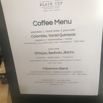 Black Cup - Coffee & Tea Near Me - Anchorage, Alaska