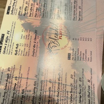 Blended Flavors - Drinks menu #2 - Southern Near Me - Linden, New Jersey