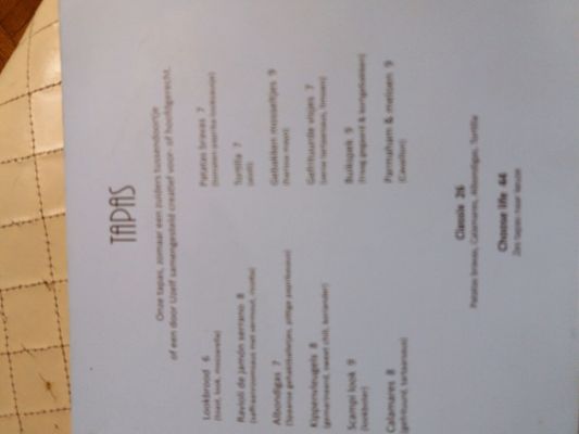 Menu photo 5 Aan het strand van Oostende Antwerp, VAN Menu photo 5 Aan het strand van Oostende Antwerp, VAN