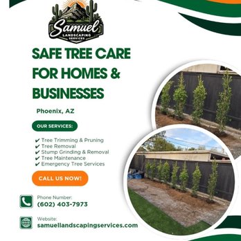 Samuel Landscaping Service - Landscaping Near Me - Phoenix, Arizona Samuel Landscaping Service - Landscaping Near Me - Phoenix, Arizona