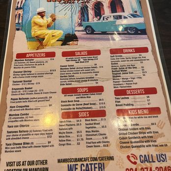 Mambos Cuban Cafe - Cuban Near Me - Jacksonville, Florida