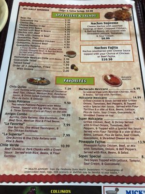 Menu photo 7 Hector's Y Amigos Woodward, OK Menu photo 7 Hector's Y Amigos Woodward, OK