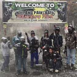 Holland Paintball Adventure Park - Rain, snow, or shine! We still have fun.