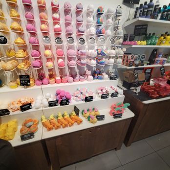 Lush - Bath Bombs Wall! - Cosmetics & Beauty Supply Near Me - Bethesda, Maryland