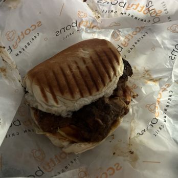 Scotty Bons Caribbean Grill - Jerk Chicken Sandwich - Caribbean Near Me - Brampton, Ontario Scotty Bons Caribbean Grill - Jerk Chicken Sandwich - Caribbean Near Me - Brampton, Ontario