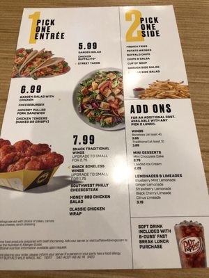 Menu photo 1 Buffalo Wild Wings Del City, OK Menu photo 1 Buffalo Wild Wings Del City, OK