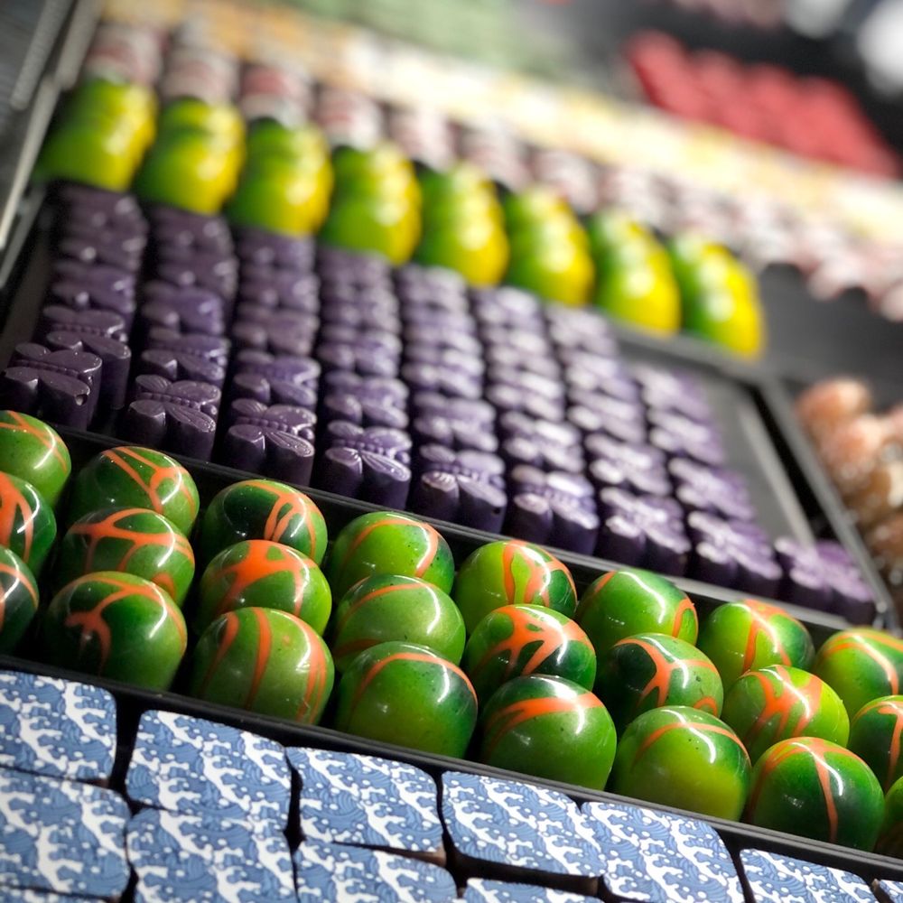 William Dean Chocolates - Assortment of their amazing chocolates - Chocolatiers & Shops Near Me - Belleair Bluffs, Florida William Dean Chocolates - Assortment of their amazing chocolates - Chocolatiers & Shops Near Me - Belleair Bluffs, Florida