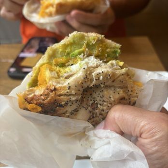 Everybody's Coffee - Egg and Cheese Biscuit and Avocado Egg Bagel - Coffee & Tea Near Me - Chicago, Illinois Everybody's Coffee - Egg and Cheese Biscuit and Avocado Egg Bagel - Coffee & Tea Near Me - Chicago, Illinois