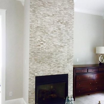 DES Contracting - Split face marble and fireplace installation - General Contractors Near Me - Panama City, Florida