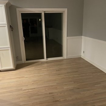 EMC Floors - Our floors redone from red to silvered gray. - Flooring Near Me - Elgin, Illinois